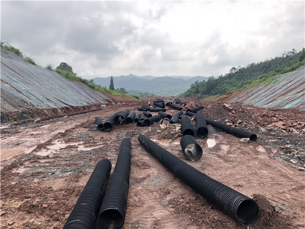 HDPE聚乙烯塑钢缠绕中国有限分公司施工案例
